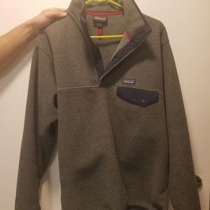 Men's Medium Gray Patagonia Synchilla Pullover